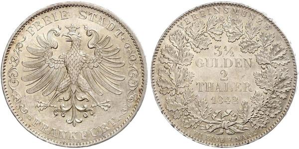 2 Thaler null Plata 