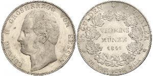 2 Thaler Großherzogtum Hessen (1806 - 1918) Silber Ludwig II. (Hessen-Darmstadt)