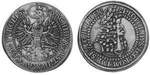 2 Thaler Heiliges Römisches Reich (962-1806) Silber Leopold I. (HRR)(1640-1705)