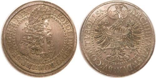 2 Thaler Heiliges Römisches Reich (962-1806) Silber Leopold I. (HRR)(1640-1705)