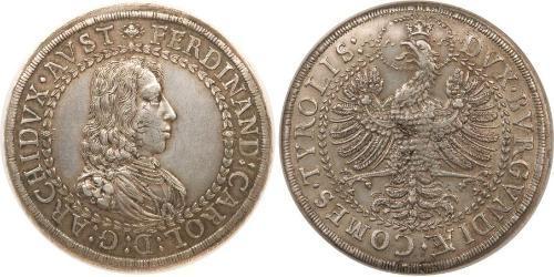 2 Thaler Heiliges Römisches Reich (962-1806) Silber Ferdinand III, Holy Roman Emperor (1608-1657)