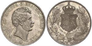 2 Thaler Herzogtum Braunschweig (1815 - 1918) Silber Wilhelm (Braunschweig)