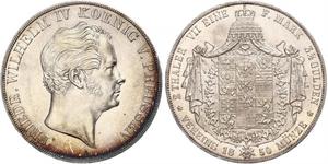 2 Thaler Königreich Preußen (1701-1918) Silber Friedrich Wilhelm IV. (1795 - 1861)