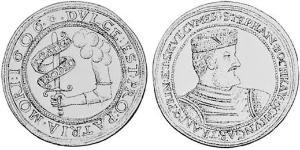 2 Thaler Principality of Transylvania (1571-1711) Silber 