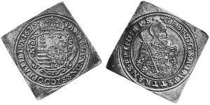 2 Thaler Principality of Transylvania (1571-1711) Silber 