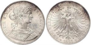 2 Thaler States of Germany Silber 