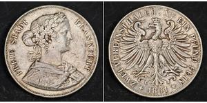 2 Thaler States of Germany Silber 