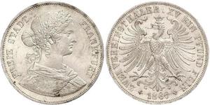 2 Thaler States of Germany Silber 