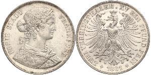 2 Thaler States of Germany Silber 