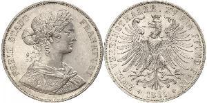 2 Thaler States of Germany Silber 