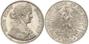 2 Thaler States of Germany Silber 