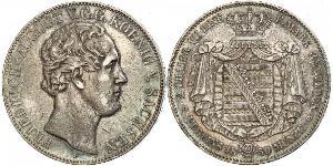 2 Thaler States of Germany Silber 