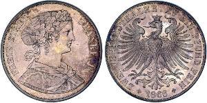 2 Thaler States of Germany Silber 