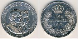 2 Thaler  Silber 