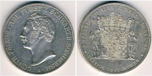 2 Thaler  Silber 