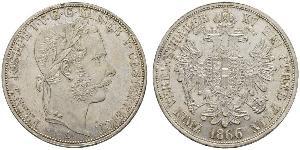 2 Thaler Austrian Empire (1804-1867) Silver Franz Joseph I (1830 - 1916)