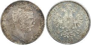 2 Thaler Austrian Empire (1804-1867) Silver Franz Joseph I (1830 - 1916)