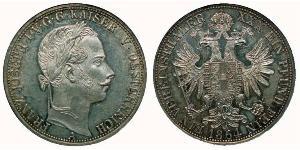 2 Thaler Austrian Empire (1804-1867) Silver Franz Joseph I (1830 - 1916)