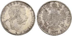 2 Thaler Austrian Empire (1804-1867) Silver Franz Joseph I (1830 - 1916)