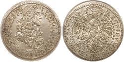 2 Thaler Holy Roman Empire (962-1806) Silver Leopold I, Holy Roman Emperor (1640-1705)