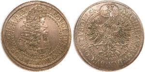 2 Thaler Holy Roman Empire (962-1806) Silver Leopold I, Holy Roman Emperor (1640-1705)