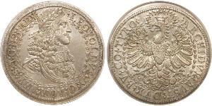 2 Thaler Holy Roman Empire (962-1806) Silver Leopold I, Holy Roman Emperor (1640-1705)