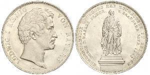 2 Thaler Kingdom of Bavaria (1806 - 1918) Silver Ludwig I of Bavaria (1786 – 1868)