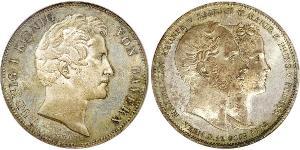 2 Thaler Kingdom of Bavaria (1806 - 1918) Silver Ludwig I of Bavaria (1786 – 1868)