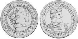 2 Thaler Principality of Transylvania (1571-1711) Silver 