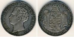 2 Thaler Saxe-Coburg and Gotha (1826-1920) Silver 