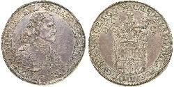 2 Thaler States of Germany Silver 