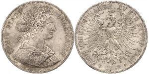 2 Thaler States of Germany Silver 