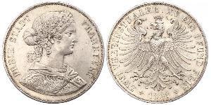 2 Thaler States of Germany Silver 