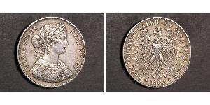 2 Thaler States of Germany Silver 