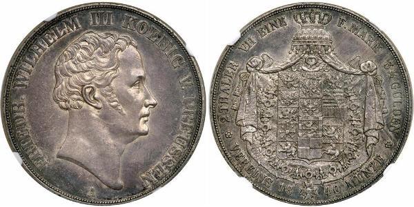 2 Thaler States of Germany Silver 