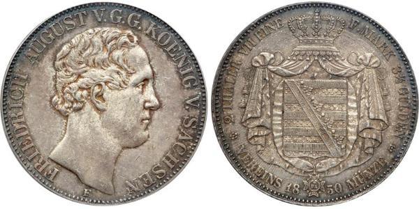 2 Thaler States of Germany Silver 