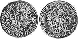 2 Thaler Free Imperial City of Aachen (1306 - 1801) 銀 