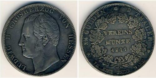2 Thaler Landgraviate of Hesse-Kassel (1567 - 1806) 銀 