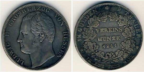 2 Thaler Landgraviate of Hesse-Kassel (1567 - 1806) 銀 