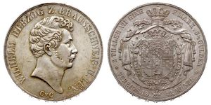 2 Thaler null 銀 William, Duke of Brunswick