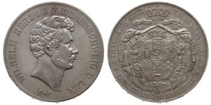 2 Thaler null 銀 William, Duke of Brunswick