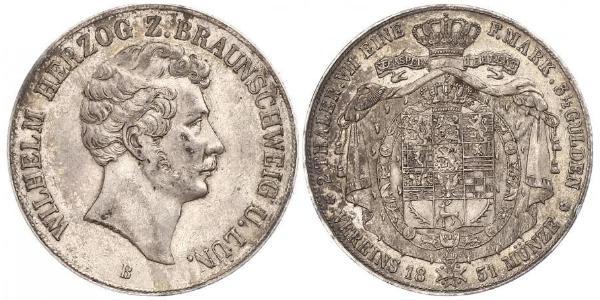 2 Thaler null 銀 William, Duke of Brunswick