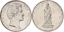 2 Thaler 巴伐利亞王國 (1806 - 1918) 銀 路德维希一世 (巴伐利亚)