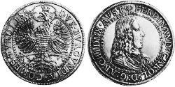 2 Thaler 神圣罗马帝国 (962 - 1806) 銀 