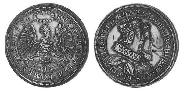 2 Thaler 神圣罗马帝国 (962 - 1806) 銀 