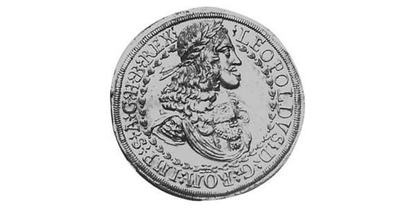 2 Thaler 神圣罗马帝国 (962 - 1806) 銀 利奥波德一世 (神圣罗马帝国)(1640-1705)
