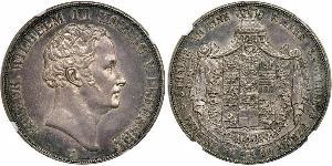 2 Thaler 联邦州 (德国) 銀 