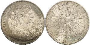 2 Thaler 联邦州 (德国) 銀 