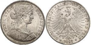 2 Thaler 联邦州 (德国) 銀 