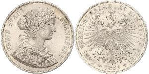2 Thaler 联邦州 (德国) 銀 